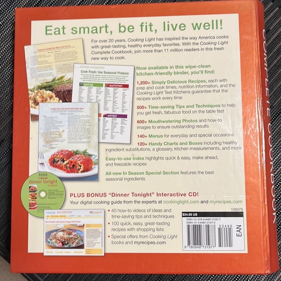 EUC cooking light complete cookbook - Picture 4 of 4